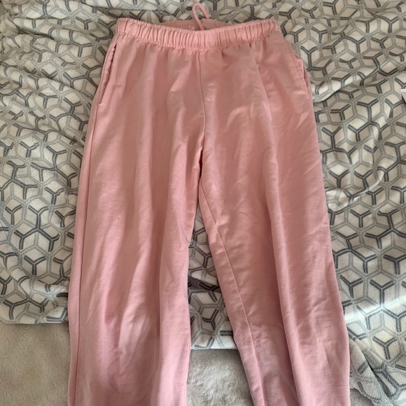 plt pink joggers
